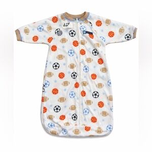 Carter’s Child of Mine Sports Sleep Sack 0-9M Fleece Baby Sleep Bag